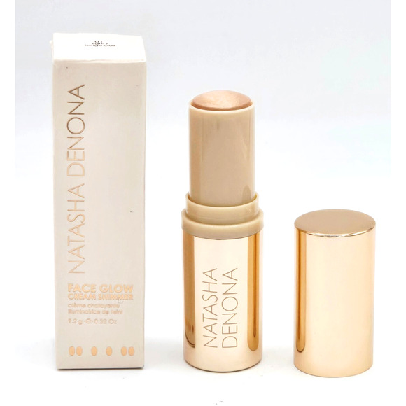 2 x NATASHA DENONA GLOW Face Glow Cream Shimmer Highlighter Stick 01 Light- NIB - Picture 2 of 4